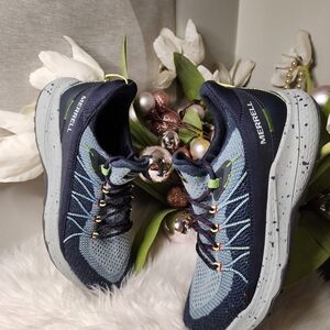 Merrell Blue and Gray Women's Sneakers